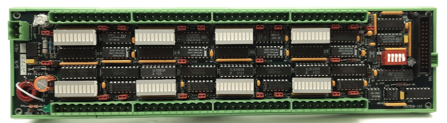Used Delta Tau ACC-34A Opt 3 64-Bit Opto I/O Breakout Board Sinking 32 In 32 Out DIN