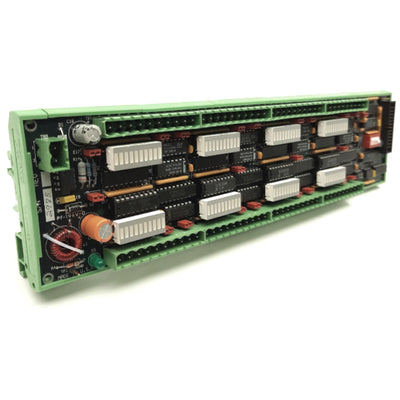 Used Delta Tau ACC-34A Opt 3 64-Bit Opto I/O Breakout Board Sinking 32 In 32 Out DIN