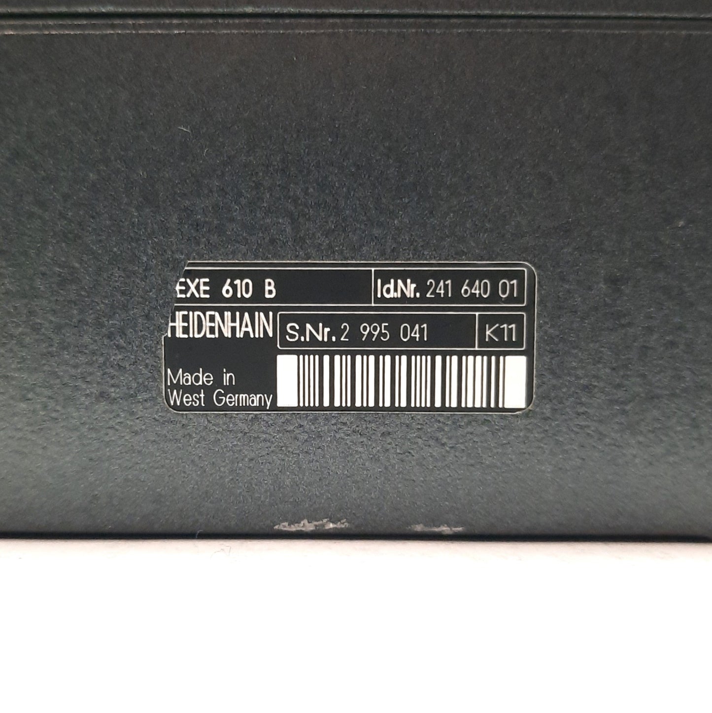 Used box Heidenhain EXE 610 B Encoder Interpolation Box M23 9 & 12-Pin Connectors