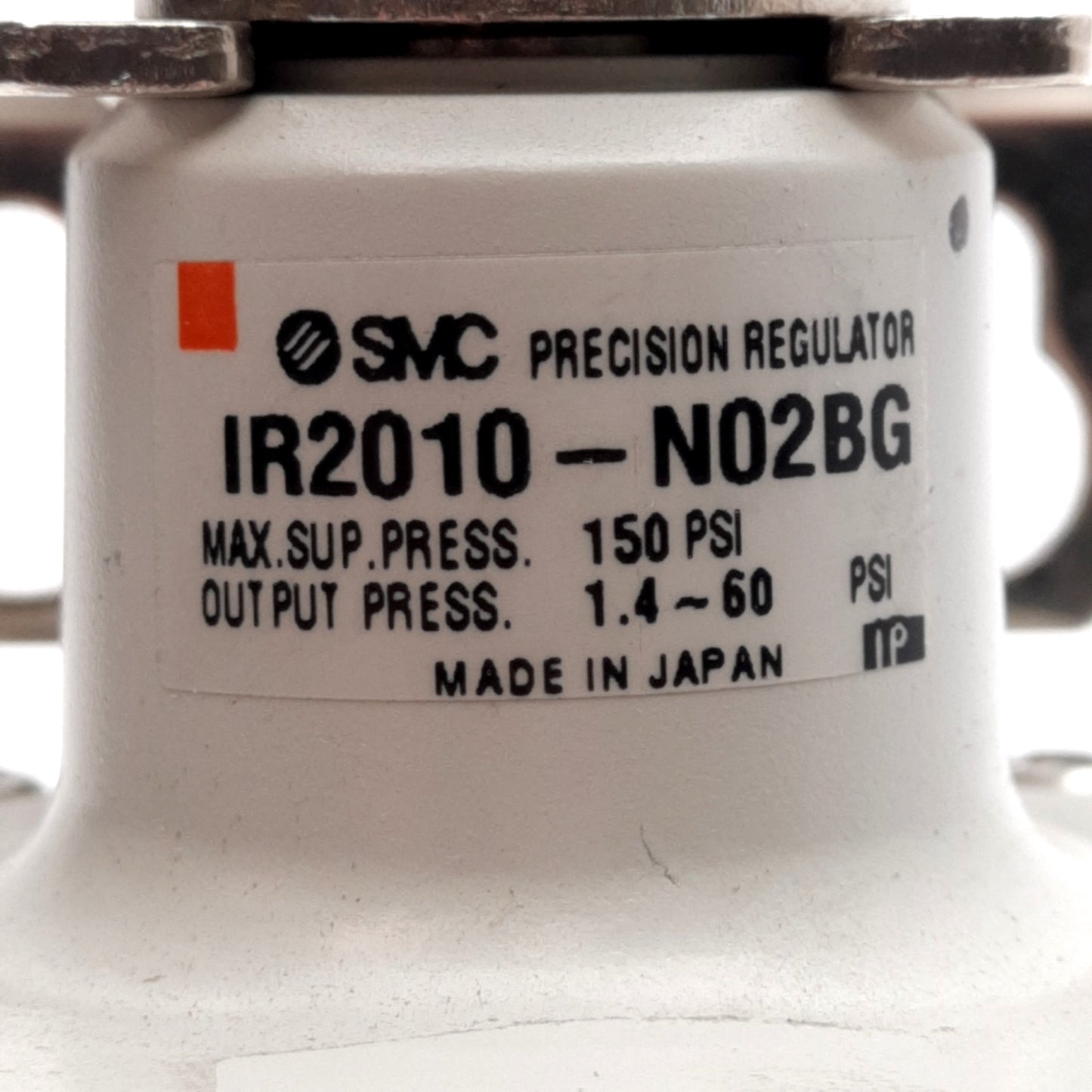 Used SMC IR2010-N02BG Precision Pneumatic Regulator 150psi IN 1.4-60psi OUT 1/4in NPT