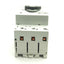 Used ABB MS325-6.3 Manual Motor Starter 690VAC/440VDC 4-6.3A, 3-Poles, DIN Rail Mount
