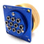 Used Twintec 2BC-10-16 Multi-Tube Connector, ø5/32in Push-to-Connect, 10-Tubes