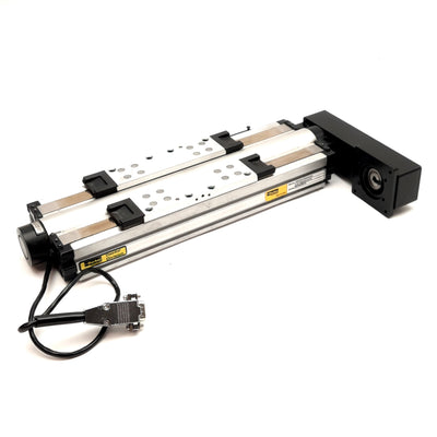 Used Parker 404100XRMSD2H1L1C1M8 Linear Actuator, 100mm Travel, 5mm Lead, 375lb Load