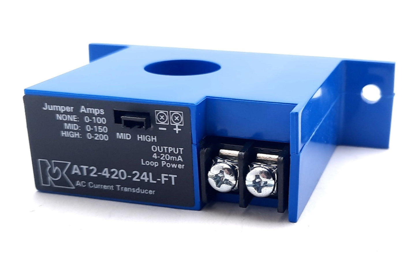 New NK Technologies AT2-420-24L-FT Fixed Core AC Current Transducer 100A, 150A, 200A