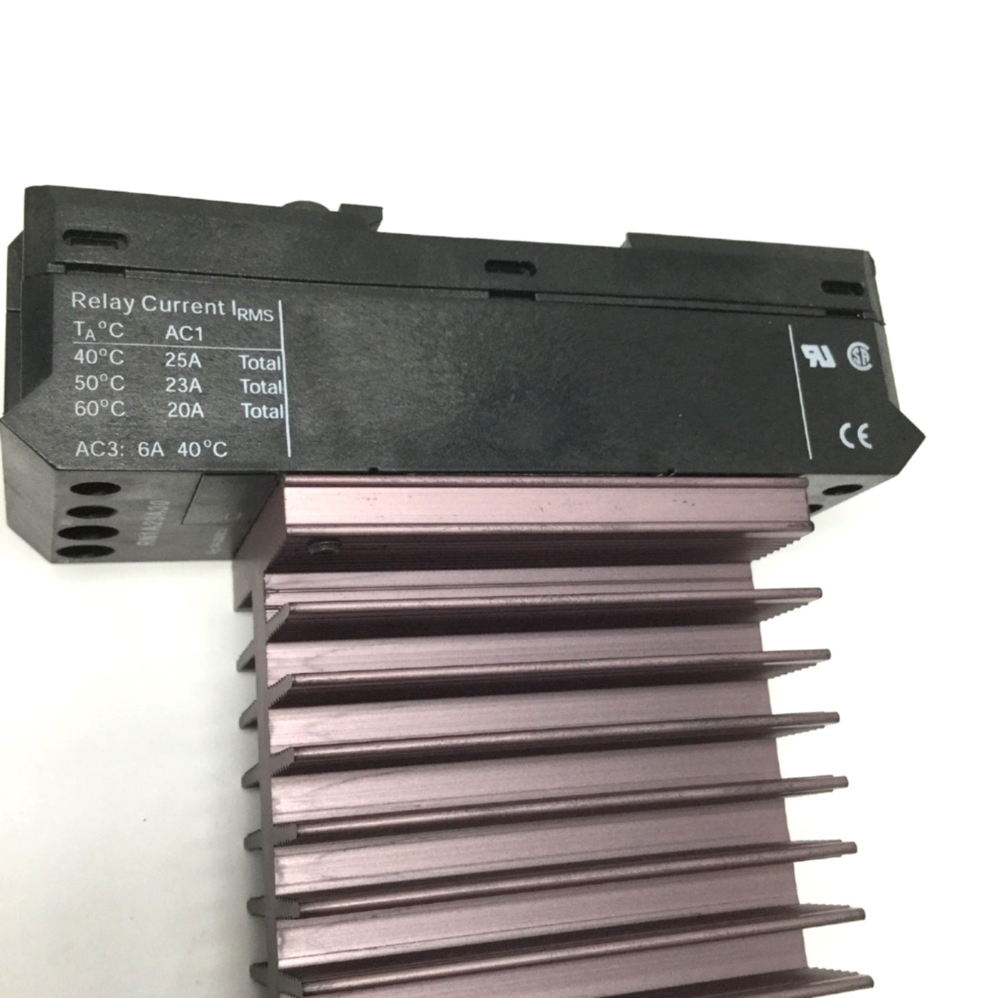 Used Carlo Gavazzi RN1A23A30 Solid State Relay Contactor, 24-230V Control, 230VAC 30A