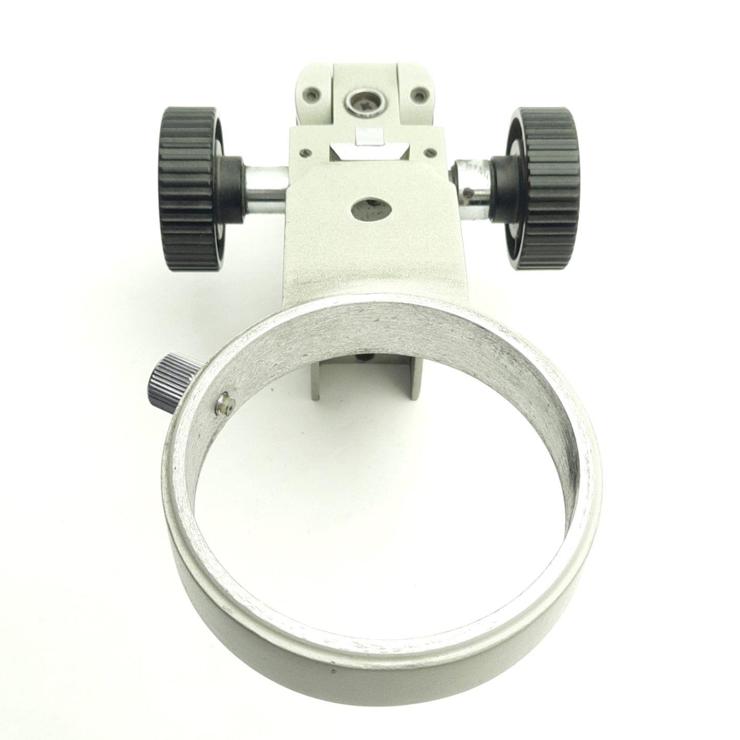 Used Microscope Head Focusing Block Mount, For 84mm Microscopes, 5/8" Mount