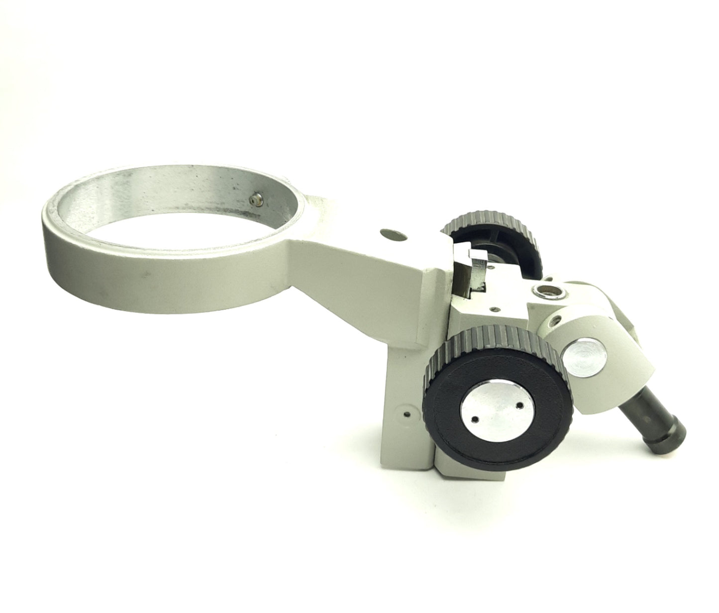 Used Microscope Head Focusing Block Mount, For 84mm Microscopes, 5/8" Mount