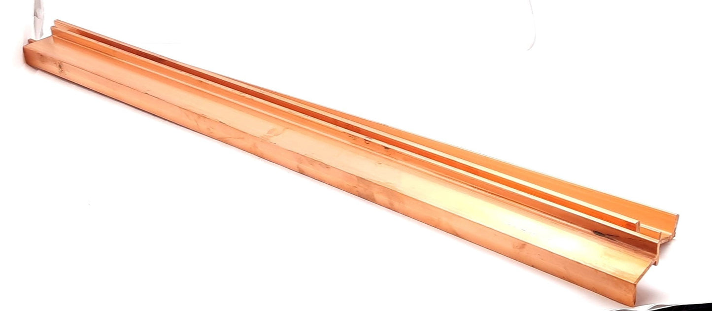 New – Open box Lot of 3 Rittal 3525000 Copper RiLine Busbar Systems Series Ri4Power 27-3/8"