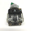 Used Allen Bradley 800T-10HGH17KB6AX LED Illuminated Selector Switch, 2-Pos, 1NO-1NC