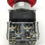 Used Allen Bradley 800T-FXQ10RA1 Illuminated Emergency E-Stop Push-Pull Button 120V