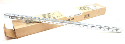 New – Open box Lot of 12 Rittal PS 4172.000 Punched Rail Support Rail 695mm L x 23mm H x 23mm D