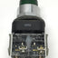 Used Allen Bradley 800T-QB10GD1 Illuminated Pushbutton Switch 30mm Green, 120V, 1NO