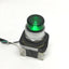 Used Allen Bradley 800T-QB10GD1 Illuminated Pushbutton Switch 30mm Green, 120V, 1NO