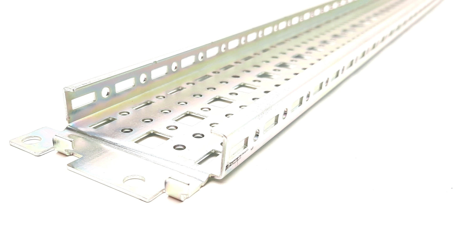 New Lot of 4 Rittal 8612.180 Punched Section W/Mounting Flange 740mm x 73mm x 17mm