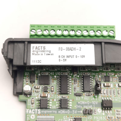 Facts Engineering F0-08ADH-2 Analog Input Module 8-Channel, Input 0-5VDC 0-10VDC