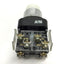 Used Allen Bradley 800T-QT10 Illuminated Pushbutton Switch 30mm, White, 120V, 1NO-1NC