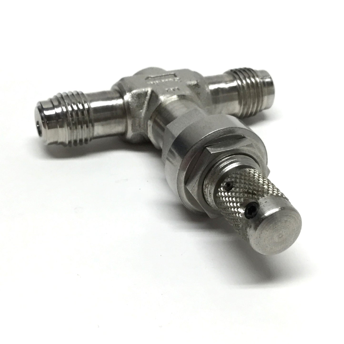 Used Swagelok SS-4MG-VCR Medium Flow Metering Valve, 1/4" Male VCR, 316 Stainless