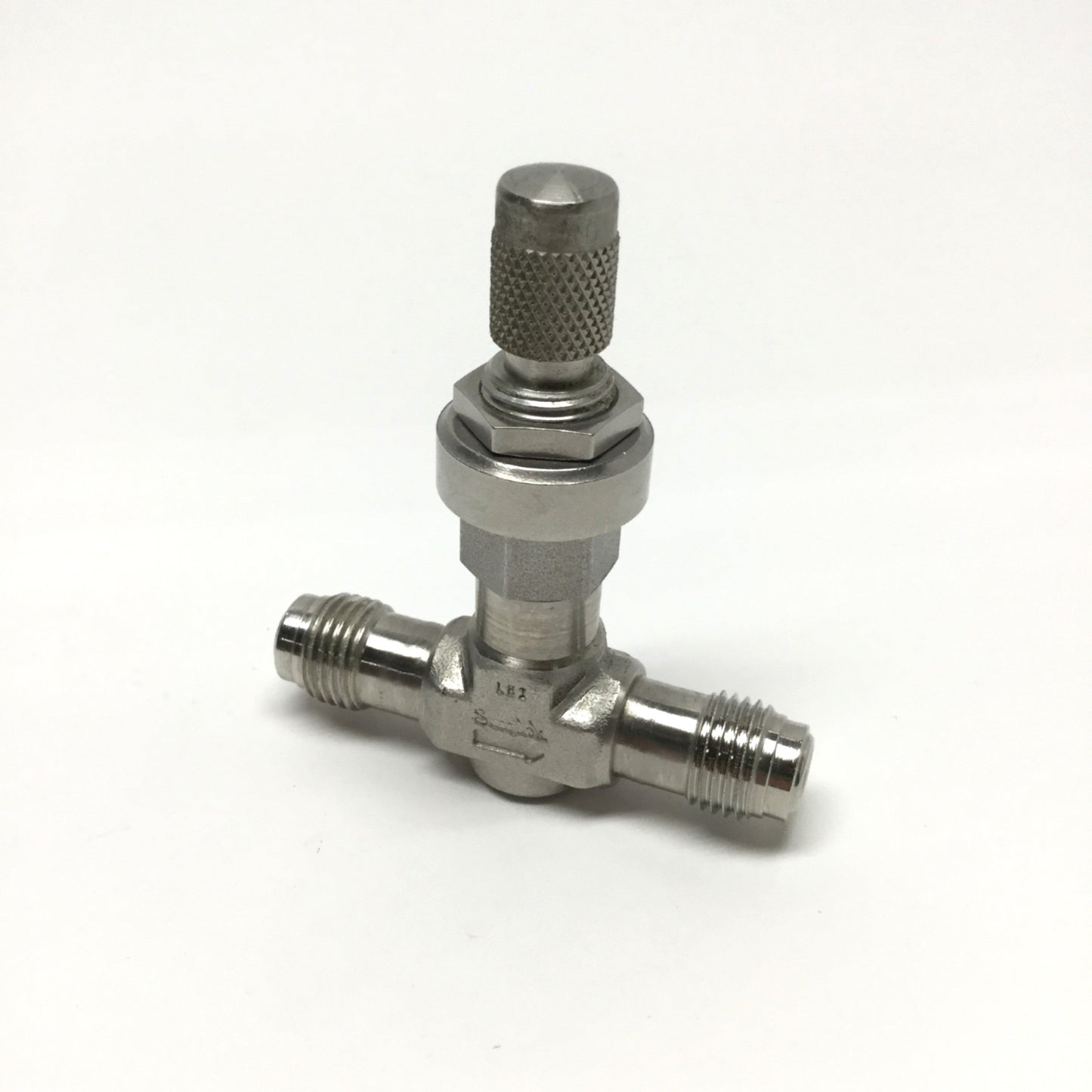 Used Swagelok SS-4MG-VCR Medium Flow Metering Valve, 1/4" Male VCR, 316 Stainless