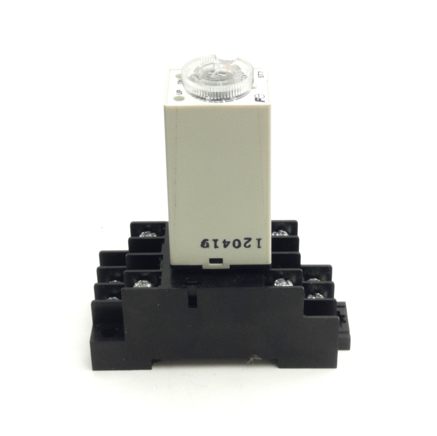 Used Fuji Electric ST7P-2DE5S-ADC Time Delay Relay, 0.4 to 5s, DPDT, 24VDC Coil