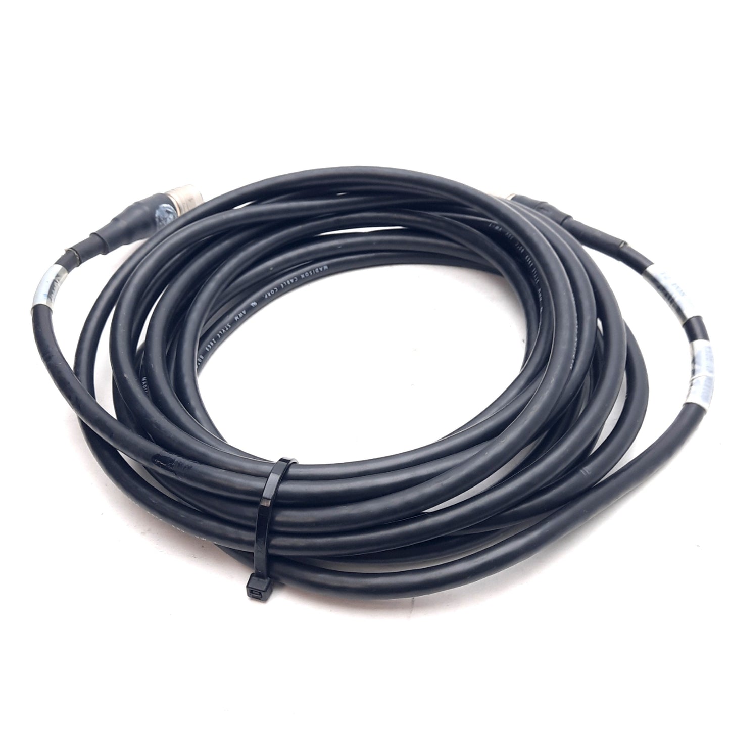 Used Camera Cable 12-Pin Hirose Male to 12-Pin Hirose Female, 5 Meters Long