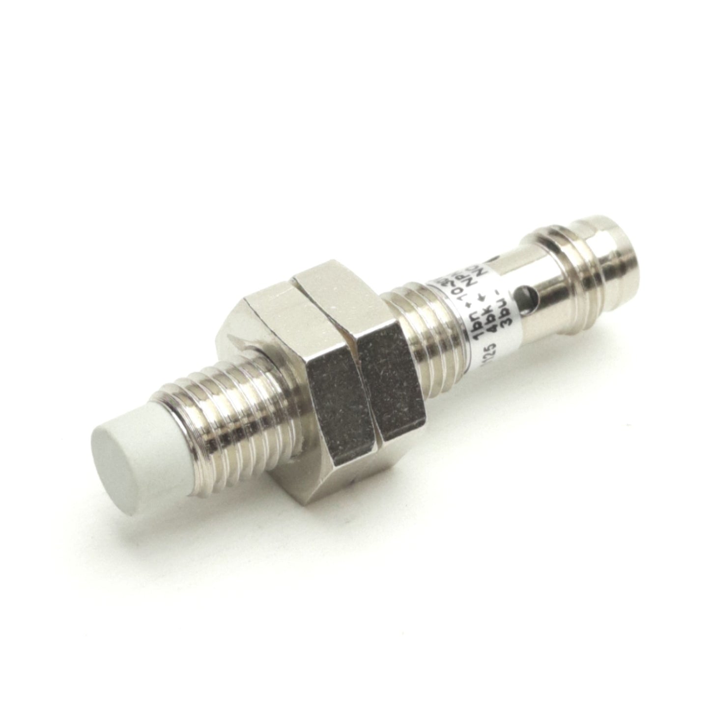 New – Open box Micro Detectors AE6-AN-4F Proximity Sensor 4mm Range, NPN-NO, 24VDC, M8