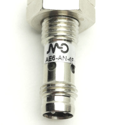 Micro Detectors AE6-AN-4F Proximity Sensor 4mm Range, NPN-NO, 24VDC, M8