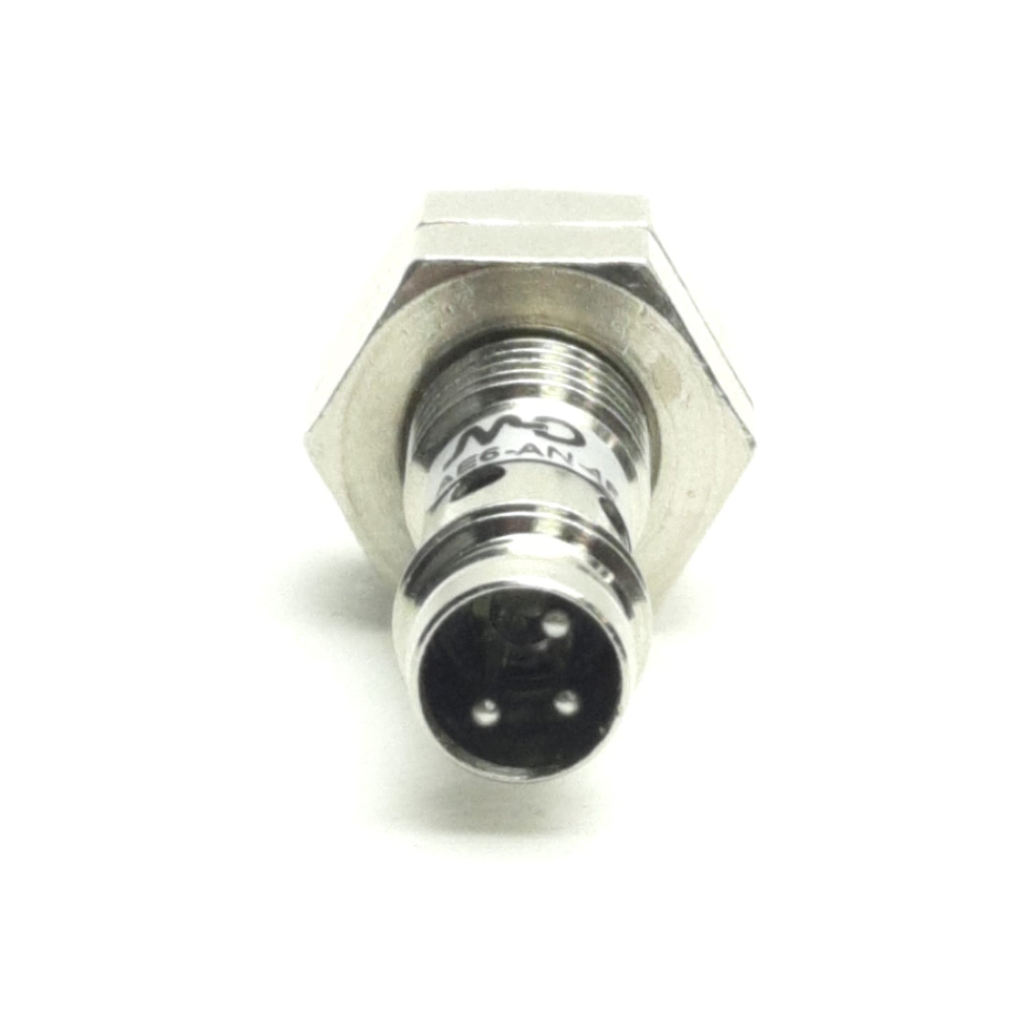 New – Open box Micro Detectors AE6-AN-4F Proximity Sensor 4mm Range, NPN-NO, 24VDC, M8