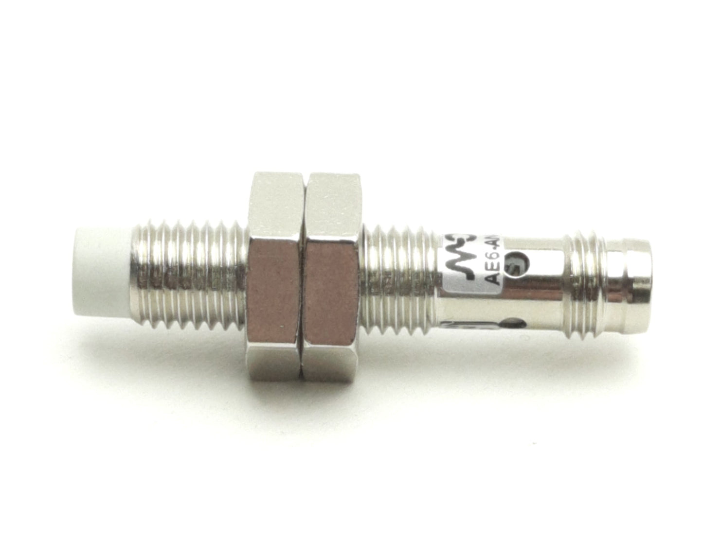 New – Open box Micro Detectors AE6-AN-4F Proximity Sensor 4mm Range, NPN-NO, 24VDC, M8