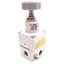 Used SMC IR1000-N01 Precision Regulator, 150psi Supply, 0.7-30psi Out, 1/8in NPT