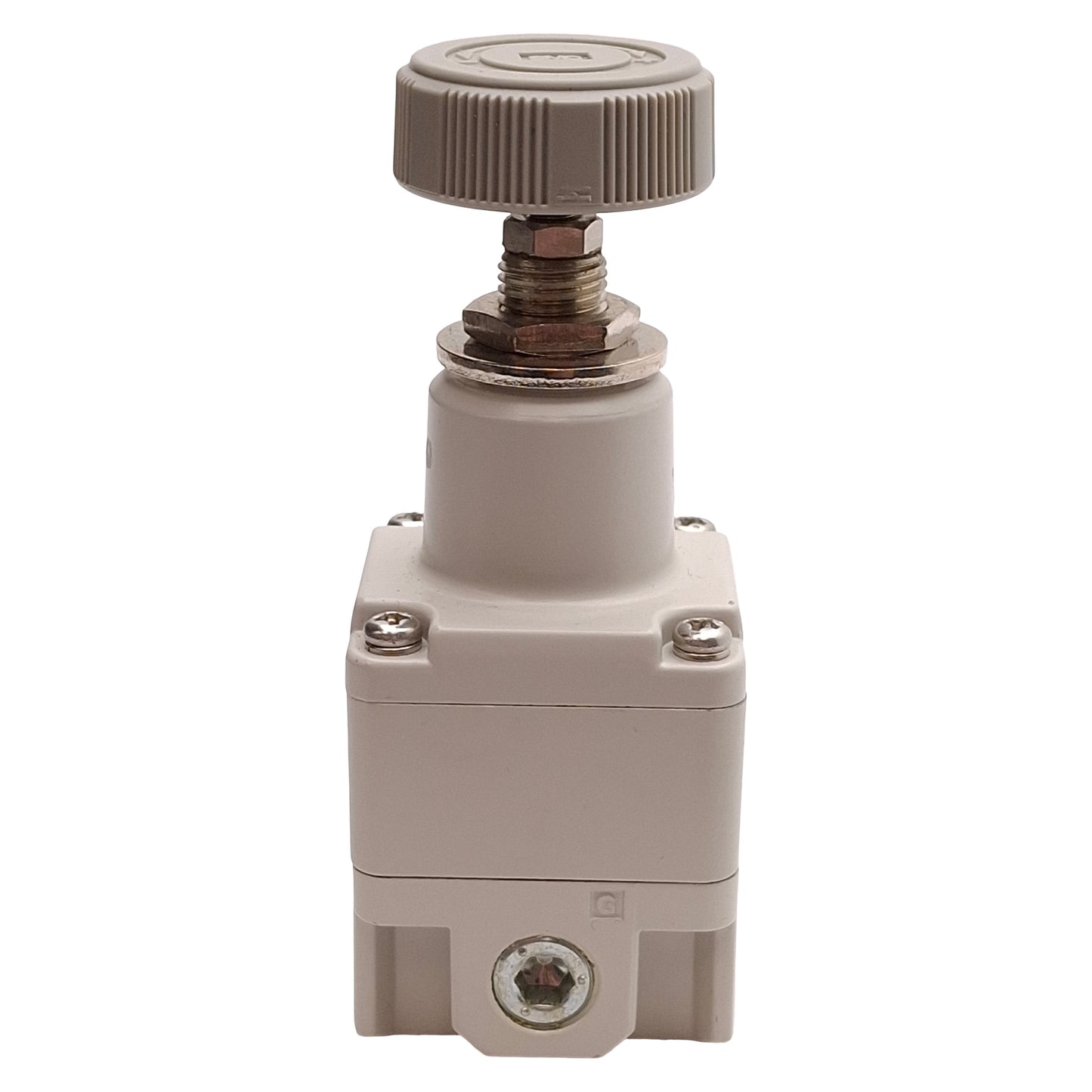 Used SMC IR1000-N01 Precision Regulator, 150psi Supply, 0.7-30psi Out, 1/8in NPT