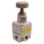 Used SMC IR1000-N01 Precision Regulator, 150psi Supply, 0.7-30psi Out, 1/8in NPT