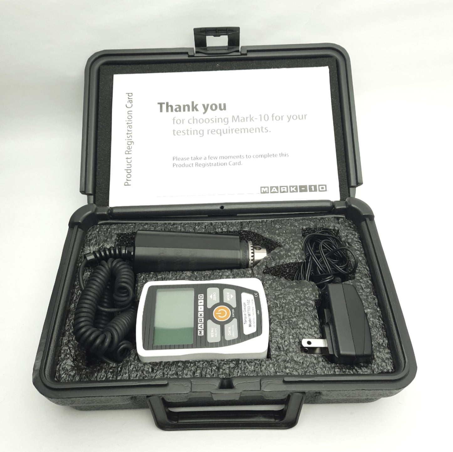 Used Mark-10 MTT03-10Z Torque Gauge 10 Oz-In, +/- 0.5%, 0.01 Oz-In Resolution