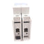 Used Lot of 2 Eaton WMZT2D20 Circuit Breaker, D-Curve, 20A, 480Y/277VAC, 2-Pole