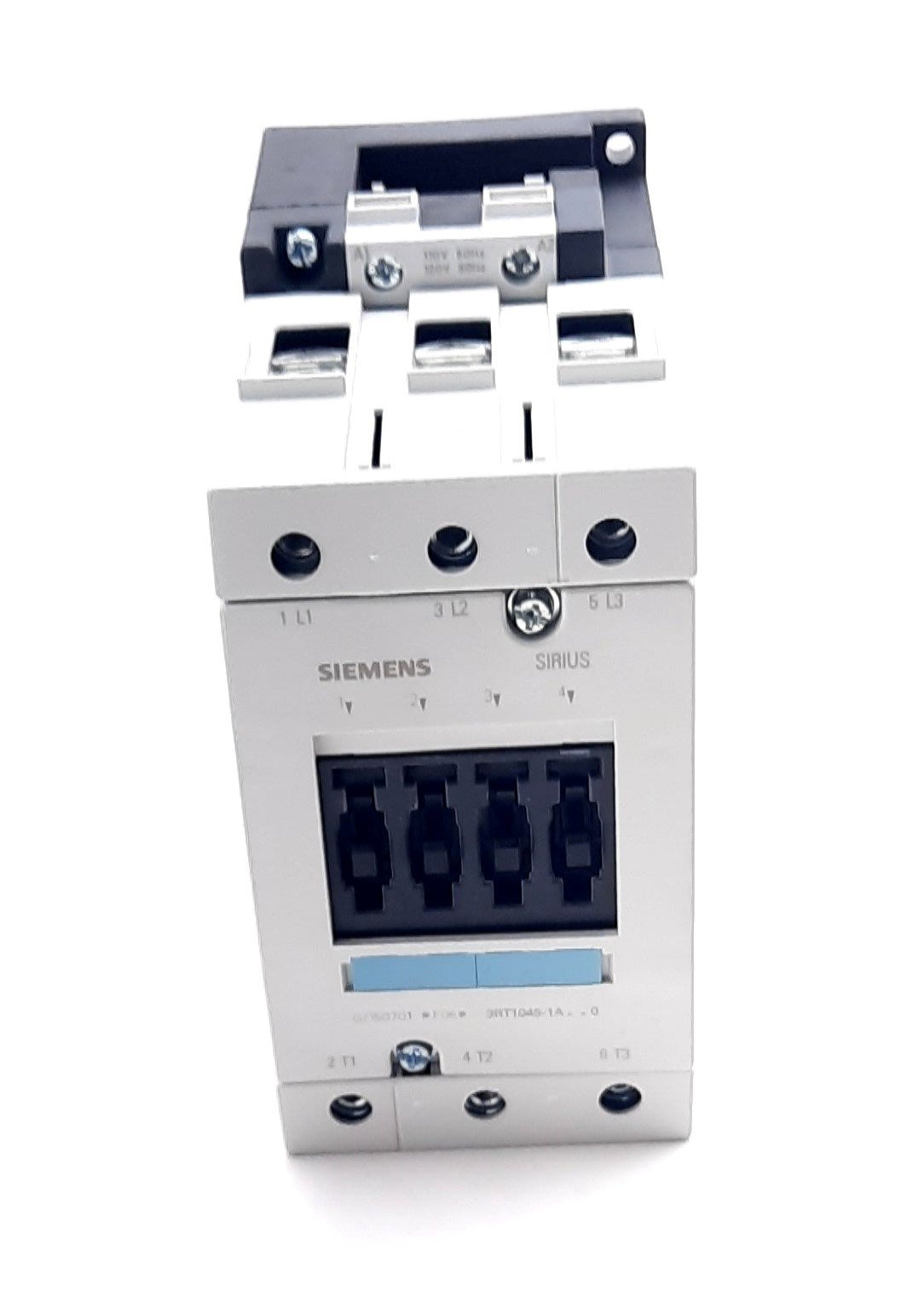 New Siemens 3RT1045-1AK60 Power Contactor 3 Pole 110/120V Coil, 80A 3 N.O.