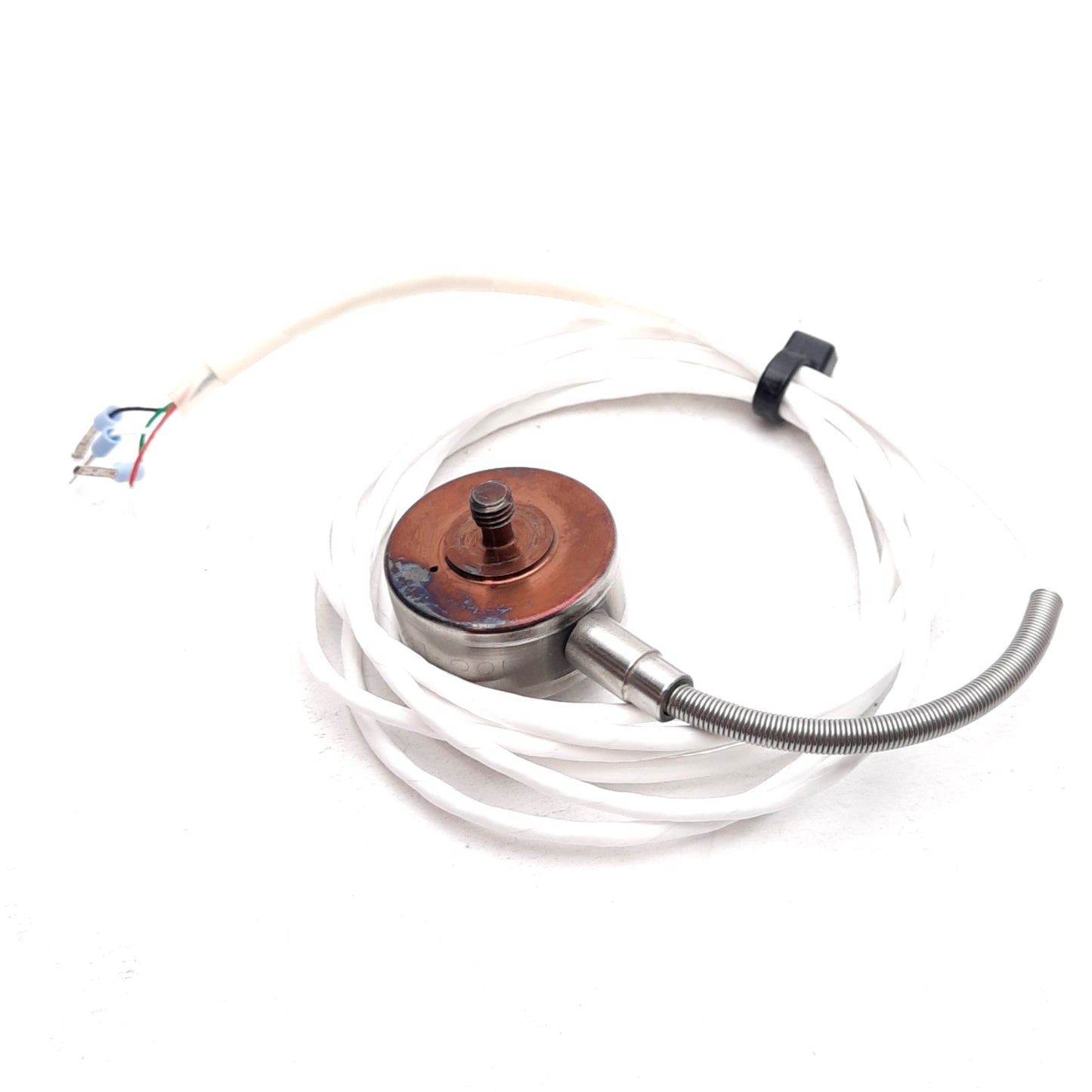 Used Honeywell AL311-BR Model 31 Precision Miniature Load Cell, 100lb Capacity, 10-32