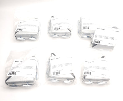 New – Open box Lot of 7 Fath 093W809N08 Aluminum Extrusion Inside Corner Brackets, Slot-8