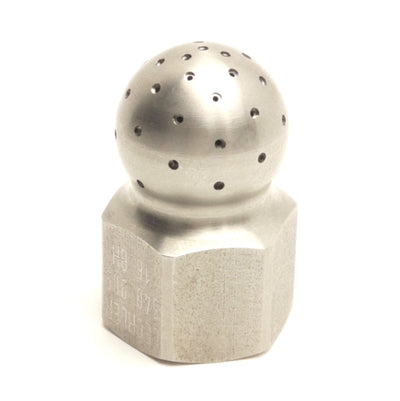 Used Lechler 540.909.16.BH Static Spray Ball 270° Angle, Ø0.8mm, Ø6.5m Tanks, 1/2BSPP