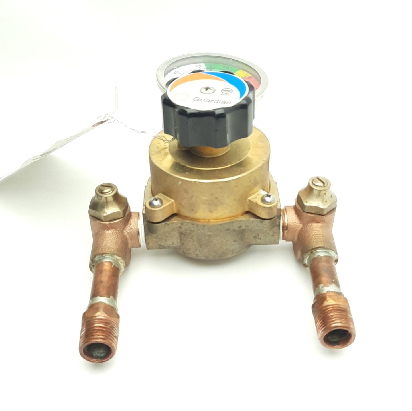 Used Guardian G3600LF Thermostatic Tempering Valve 125 Psi/8.5GPM Max, 1/2" NPT