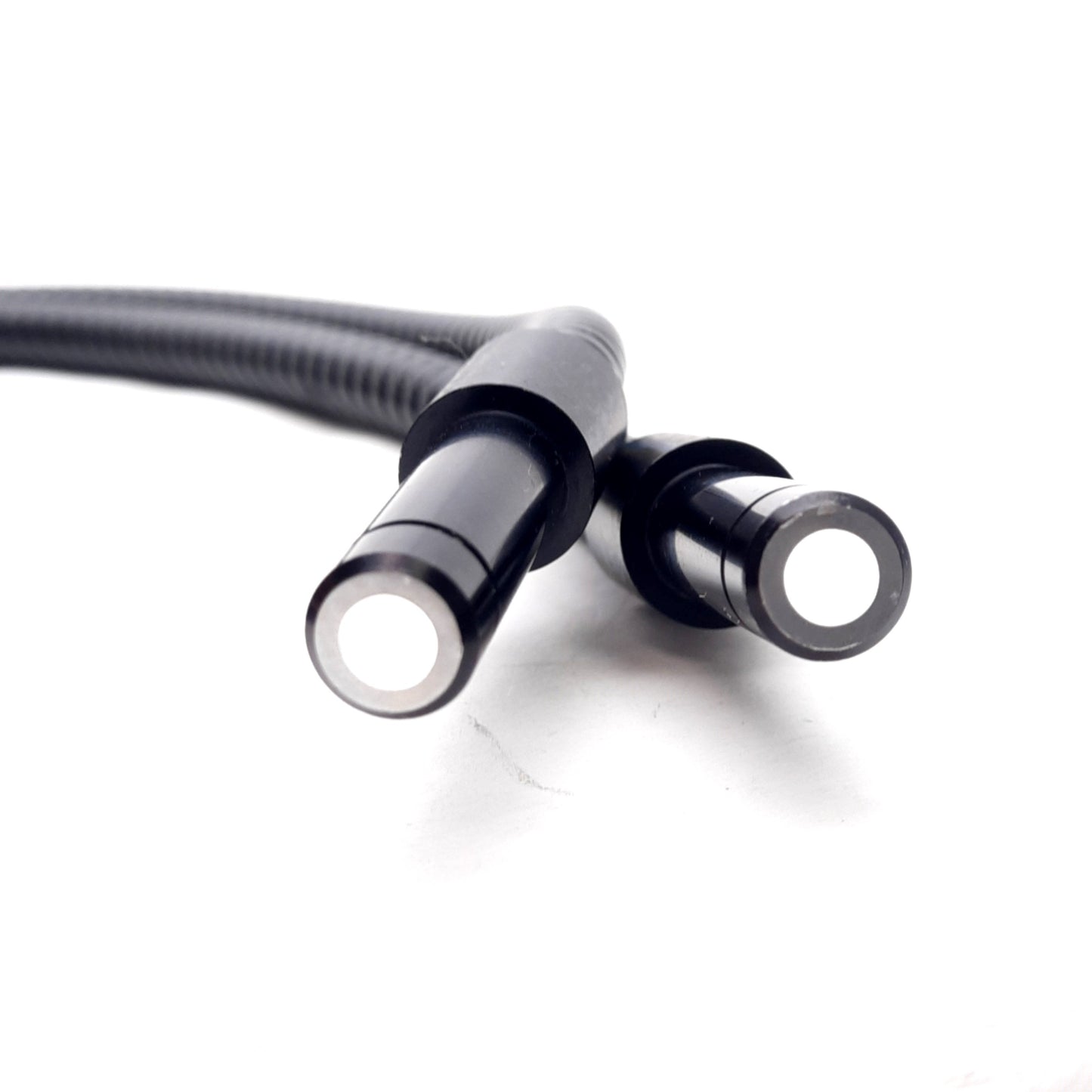Used Fostec A08530 Dual Flexible Fiber Optic Light Guides, ø0.30in Input, 40in