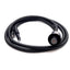 Used Fostec A08530 Dual Flexible Fiber Optic Light Guides, ø0.30in Input, 40in
