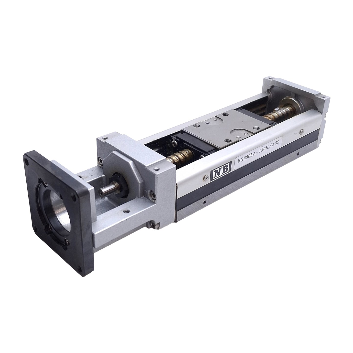 Used NB BG3305A-150H/A5S Linear Actuator, 60mm Travel, 5mm Lead, 12.6kN Load, NEMA 23