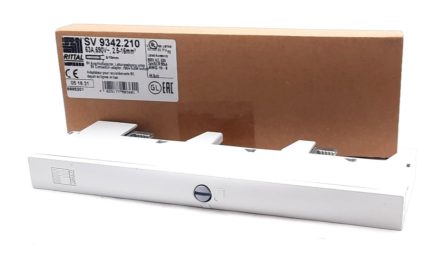 New Rittal SV 9342.210 Connection Adapter 3 Pole 690VAC, 63A 215mm H x 20mm W