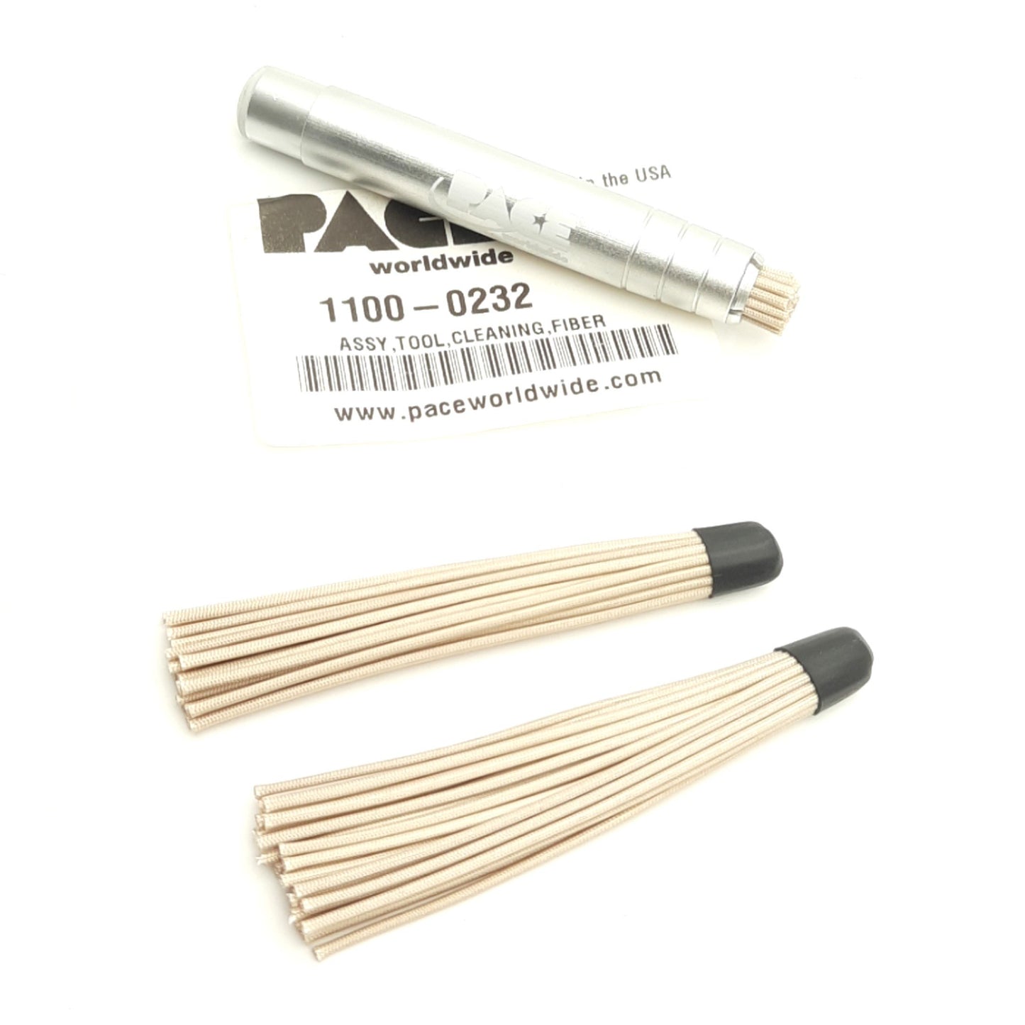 New Pace 1100-0232 Fiber Cleaning Tool For Surface Mount Tips & 2 Fiber Refills