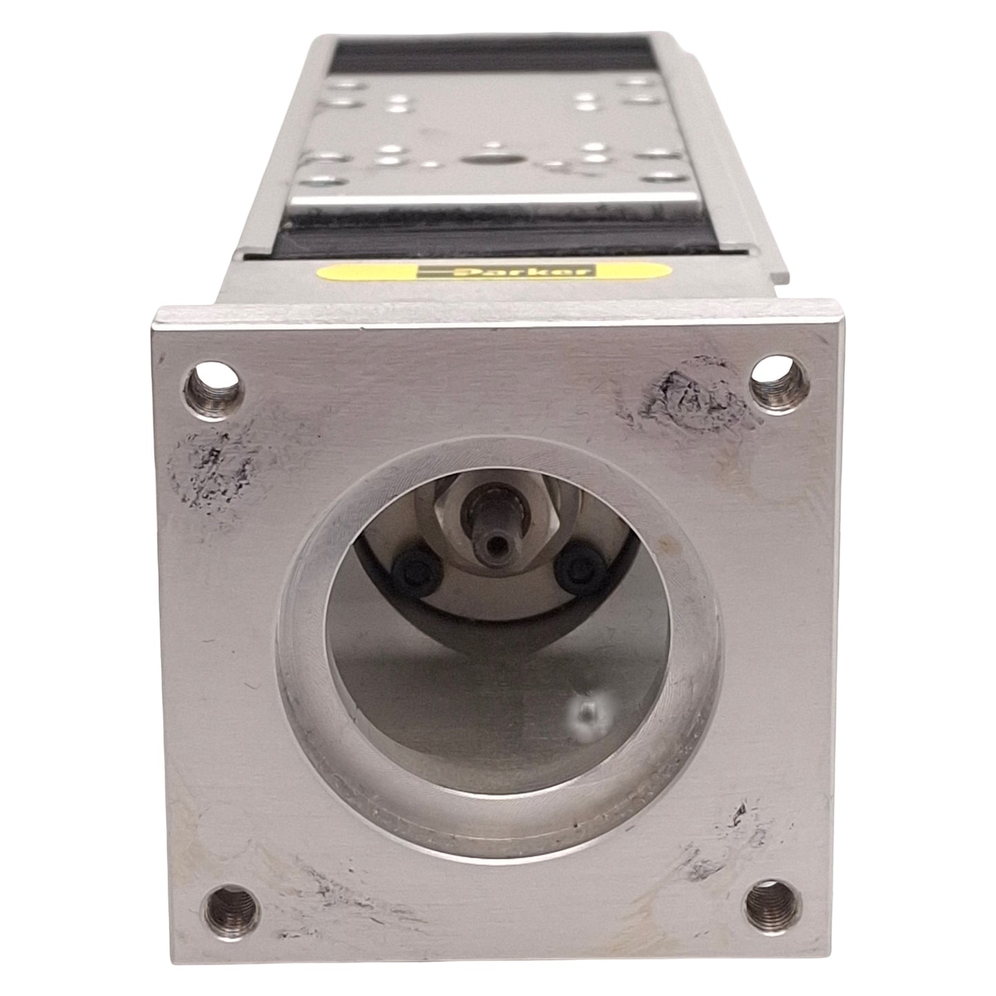 Used Parker 402002LNMPD6L1C1M1 Linear Positioner, 50mm Travel, 2mm Lead, NEMA 23