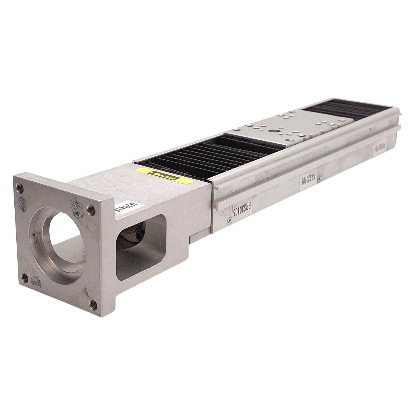 Used Parker 402004LNMPD6L1C1M1 Linear Positioner, 100mm Travel, 2mm Lead, NEMA 23