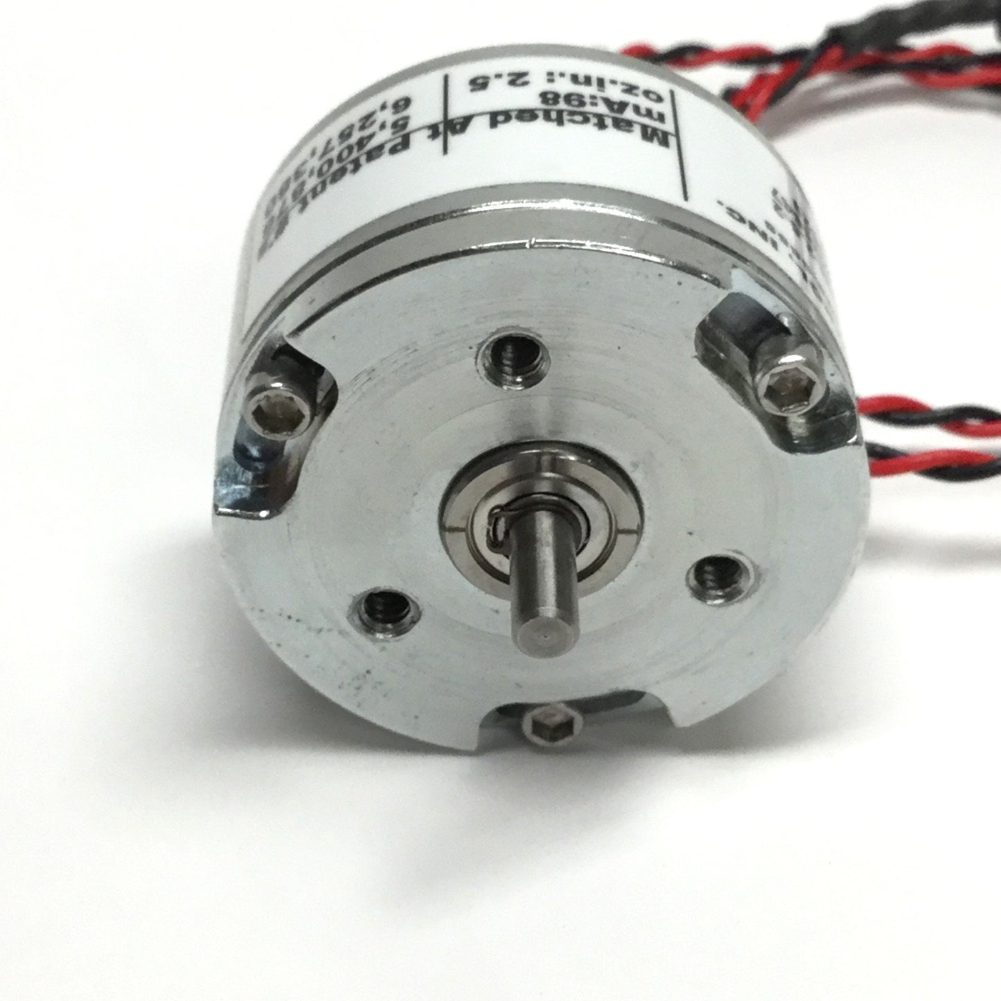 Used Magtrol MHB-2.5-2 Matched Hysteresis Brake, 24VDC, Ø1/8" Shaft, 98mA, 2.5oz-in