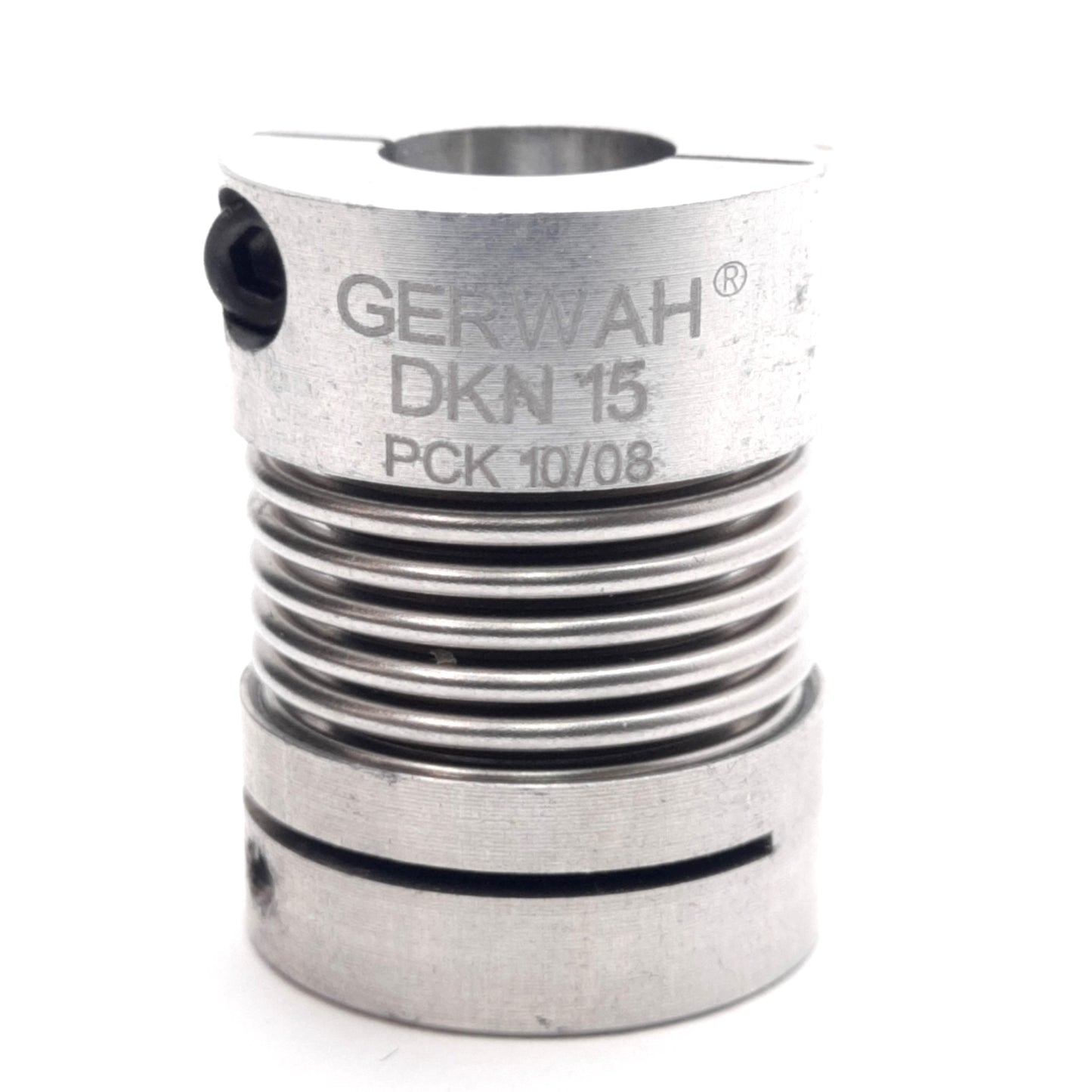 Used Lot of 2 Gerwah DKN 15-26-4-3/8 Metal Bellows Coupling ø4mm & ø3/8in Bore 1.75Nm