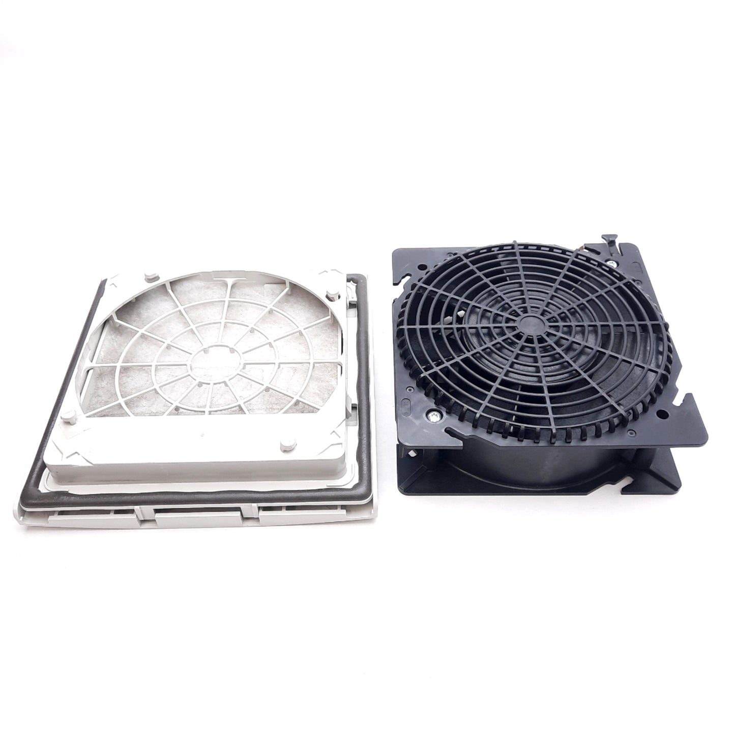 Used Rittal SK 3238.100 TopTherm Filter Fan Unit, 230VAC 18W 42m³/min 4.88in x 4.88in