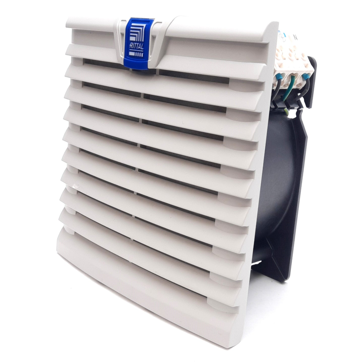 Used Rittal SK 3238.100 TopTherm Filter Fan Unit, 230VAC 18W 42m³/min 4.88in x 4.88in