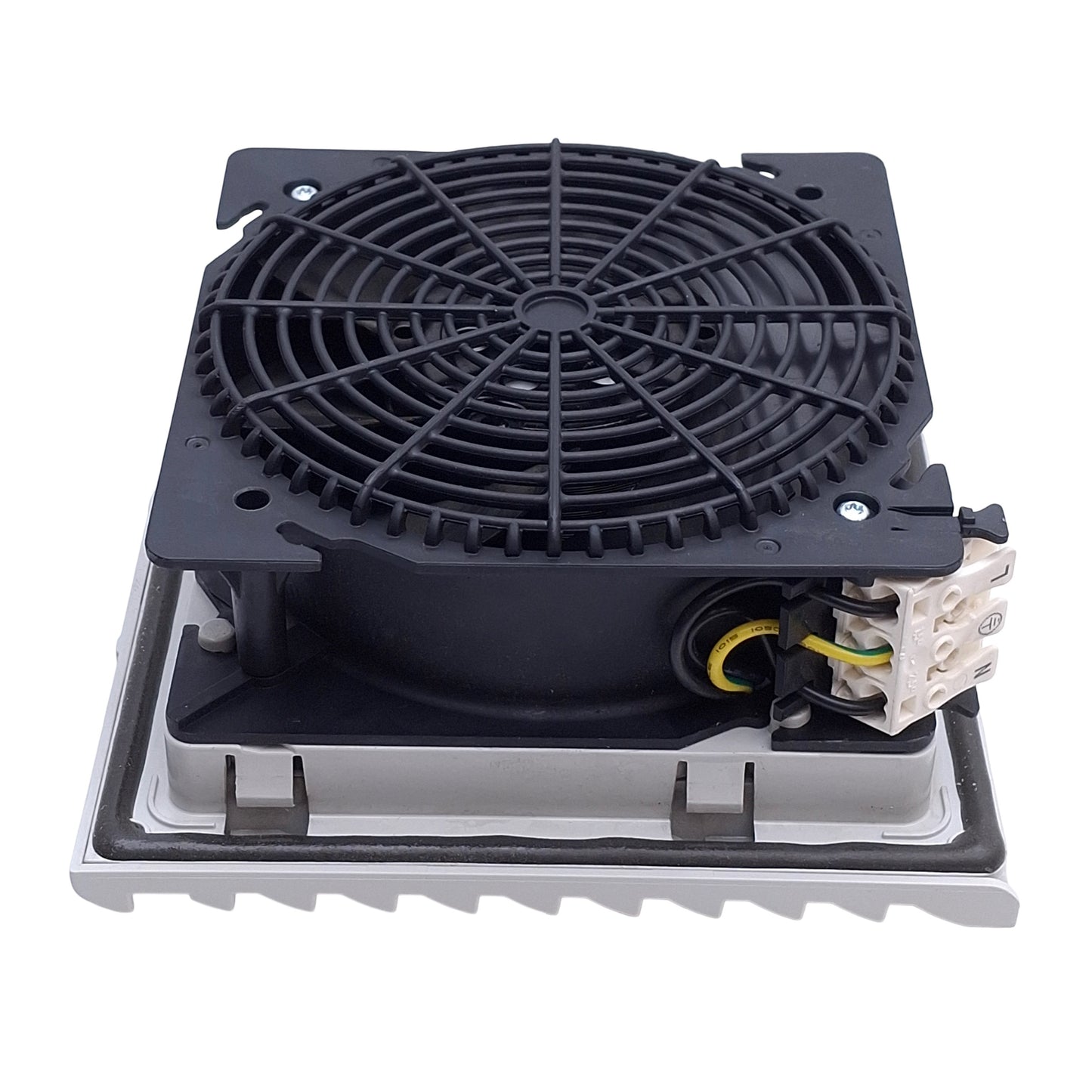 Used Rittal SK 3238.100 TopTherm Filter Fan Unit, 230VAC 18W 42m³/min 4.88in x 4.88in